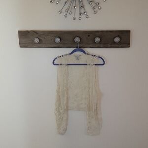 American Rag Ivory Lace Top SZ X2